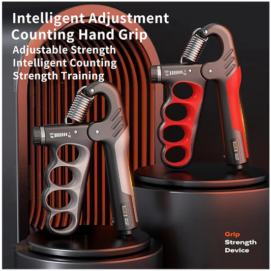 Adjustable Hand Grip Strengthener with Counter - 5-100kg