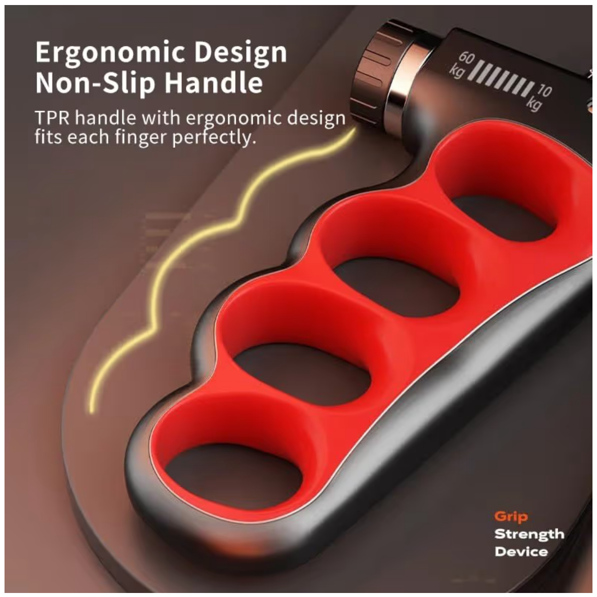 Adjustable Hand Grip Strengthener with Counter - 5-100kg